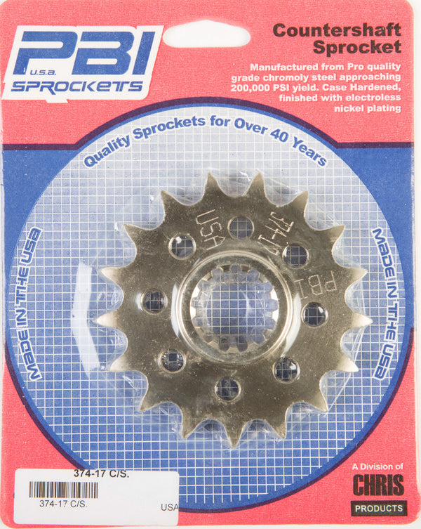 PBI 链轮 FRONT CS SPROCKET STEEL 17T-530 HON