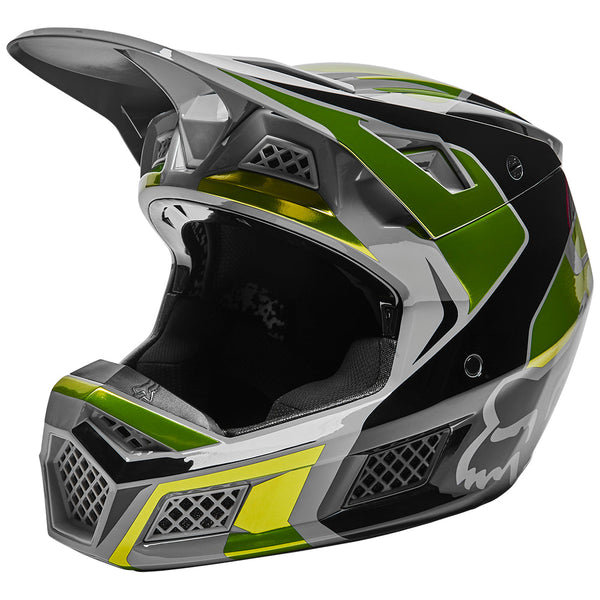 FOX 头盔 V3 RS Mirer Helmet ECE [FLO 黄]