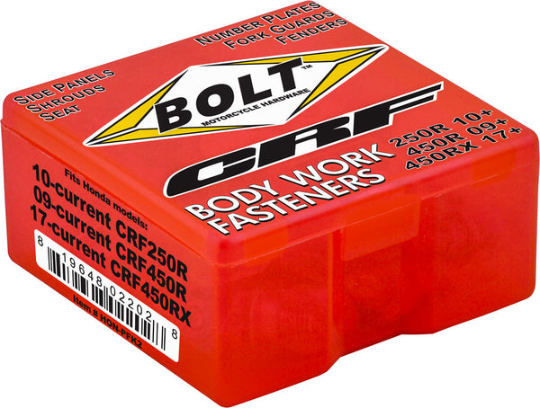 BOLT 五金件 FULL PLASTIC FASTENER KIT HON