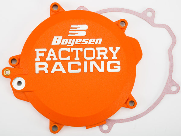 BOYESEN 发动机 FACTORY RACING CLUTCH COVER KTM 橙