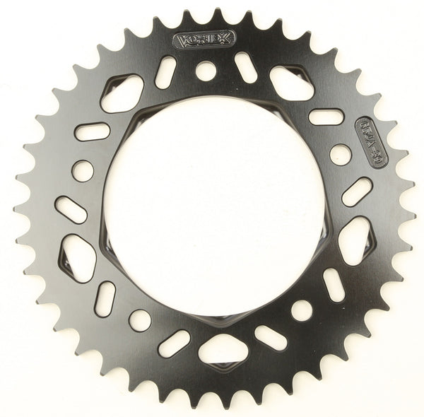 VORTEX 链轮 REAR F5 SPROCKET ALUMINUM 39T-520 BLK HC YAM
