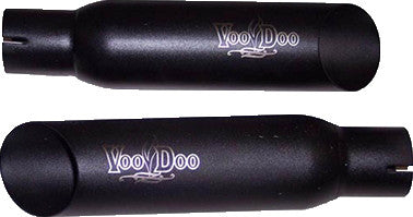 VOODOO 排气管 SLIP-ON SUZ 黑 DUAL HAYABUSA