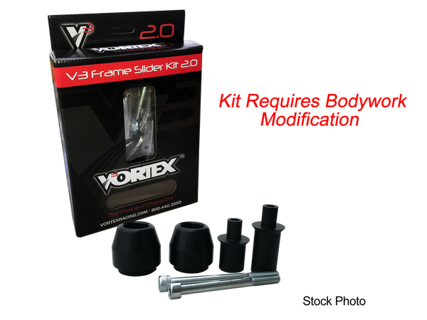 VORTEX 车架滑块 V3 2.0 MOD REQ 黑 DUC