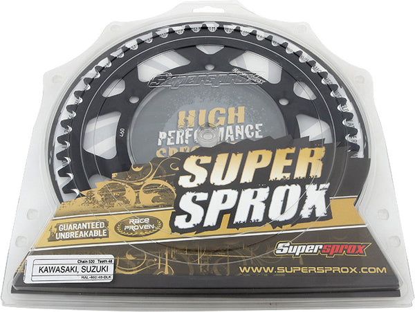 SUPERSPROX 链轮 REAR SPROCKET ALUMINUM 48T-520 BLK KAW/SUZ