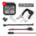 XK GLOW 照明 20W RGB POD Lights