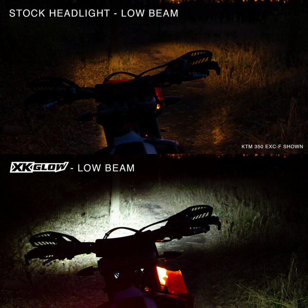 Xk glow 前照灯 KTM Dual Sport Headlight Kit KTM