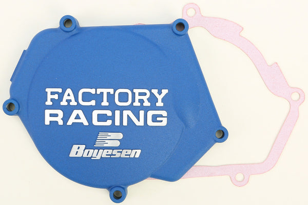 BOYESEN 发动机 FACTORY RACING IGNITION COVER 蓝
