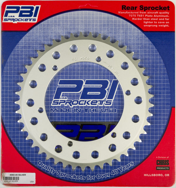 PBI 链轮 REAR SPROCKET ALUMINUM 45T-520 KAW