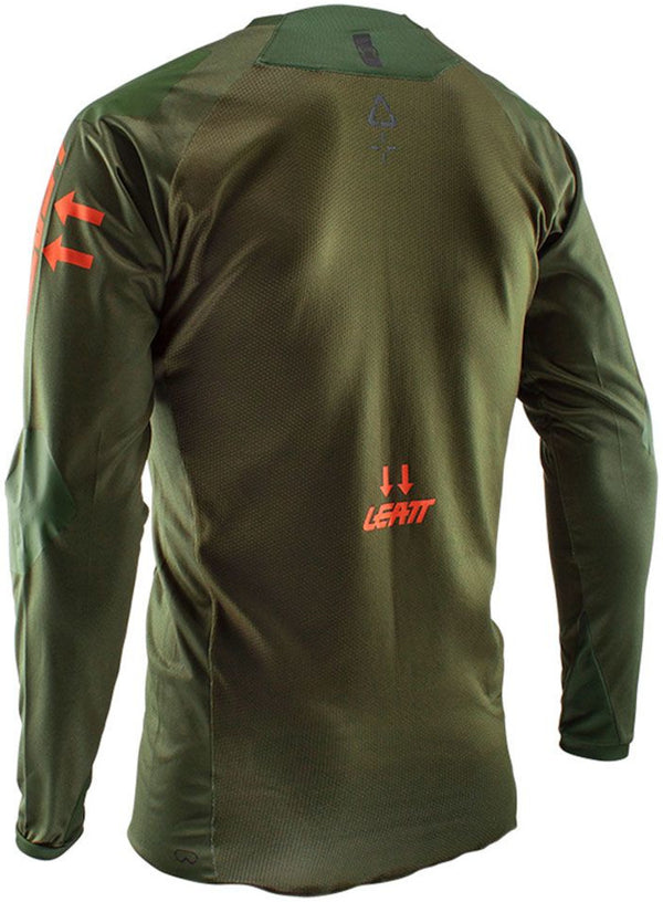 Leatt DBX 5.0 All Mountain Jersey Dark Green
