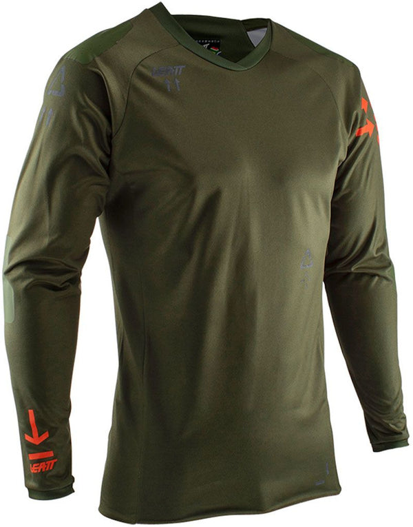 Leatt DBX 5.0 All Mountain Jersey Dark Green