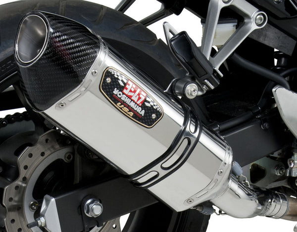 YOSHIMURA 排气管 EXHAUST STREET R-77 SLIP-ON SS-SS-CF