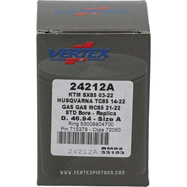 Vertex 活塞 KTM/Husqvarna/Gas Gas Piston Kit Cast 46.94/STD Husq/KTM