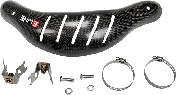 E-LINE ACCESSORIES 车辆防护 CARBON FIBER HEAT SHIELDS HUS/KTM