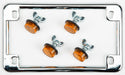 CHRIS PRODUCTS 车牌框 License Plate Frame w/Reflectors