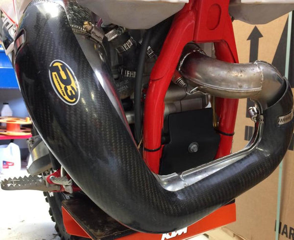 P3 排气管 PIPE GUARD CARBON FIBER