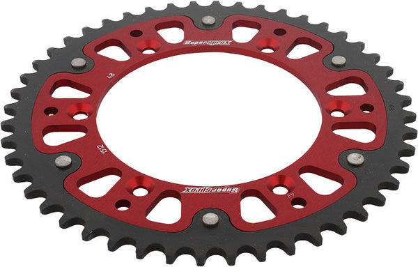 SUPERSPROX 链轮 REAR STEALTH SPROCKET ALU/STL 48T-520 红 BETA/GAS/HUSQ/SHE