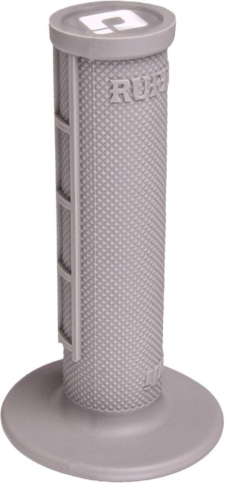 ODI 手把胶 HALF WAFFLE LOCK-ON GRIP 灰/SOFT COMPOUND