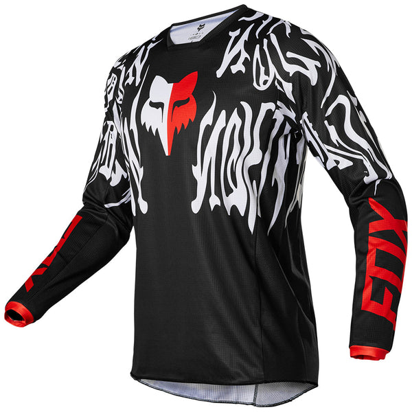 FOX 骑行衣 180 骑行服 Peril Jersey [黑/红]