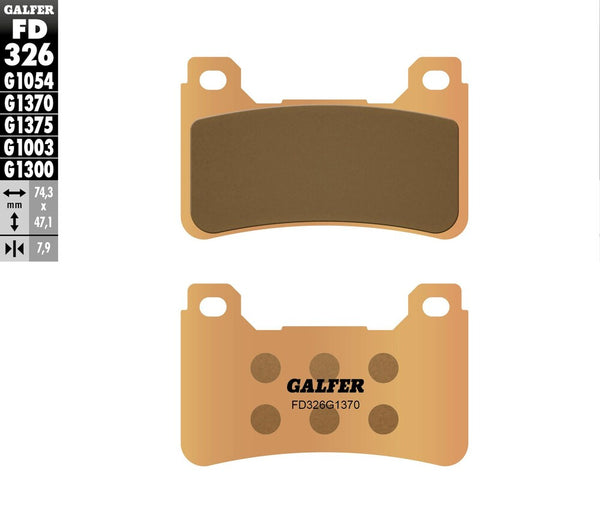 GALFER 刹车片 SINTERED FD326G1370