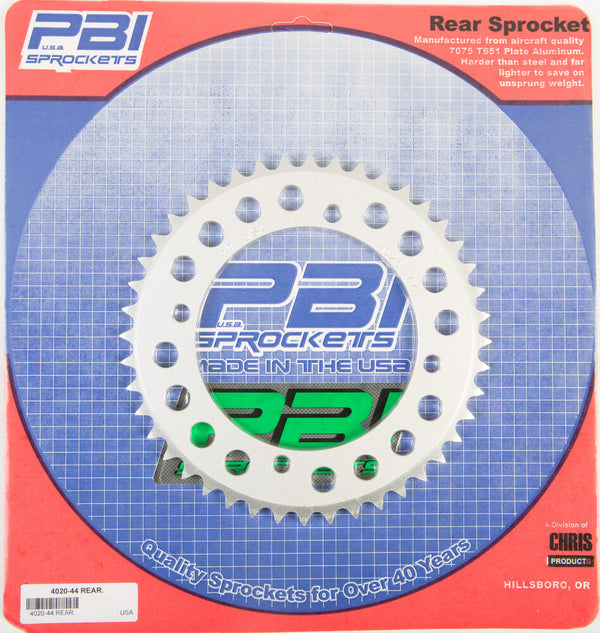 PBI 链轮 REAR SPROCKET ALUMINUM 44T-420 KAW/SUZ