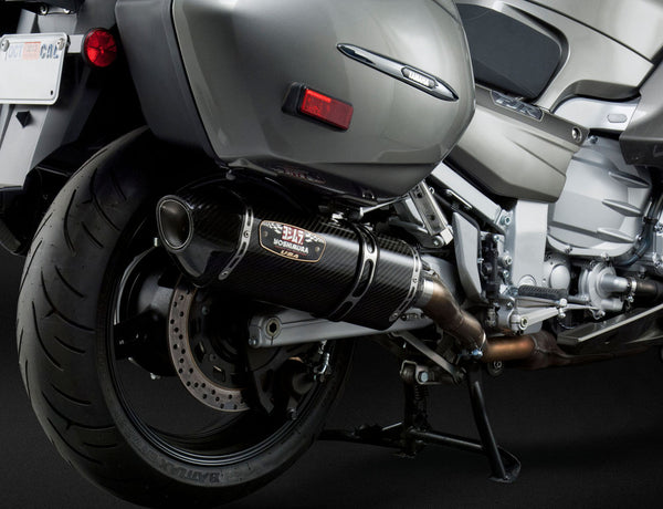 YOSHIMURA 排气管 EXHAUST SIGNATURE R-77 SLIP-ON SS-CF-CF DUAL
