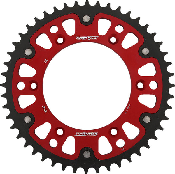 SUPERSPROX 链轮 REAR STEALTH SPROCKET ALU/STL 48T-520 红 BETA