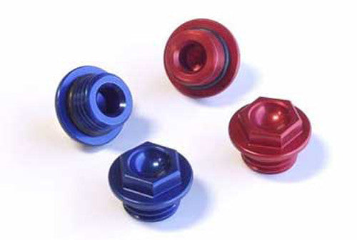 WORKS 发动机 OIL FILLER PLUG 蓝