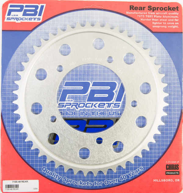 PBI 链轮 REAR SPROCKET ALUMINUM 48T-520 YAM