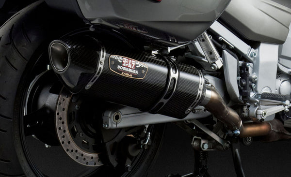 YOSHIMURA 排气管 EXHAUST SIGNATURE R-77 SLIP-ON SS-CF-CF DUAL