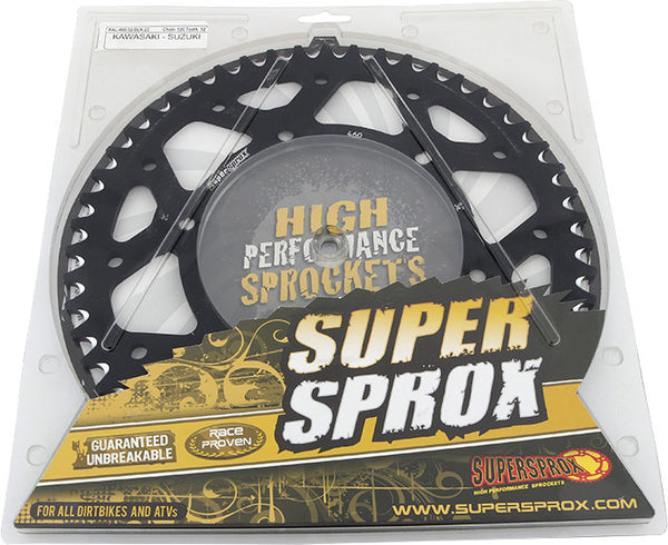 SUPERSPROX 链轮 REAR SPROCKET ALUMINUM 52T-520 BLK KAW