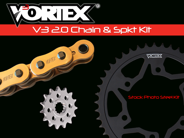 VORTEX 链轮/链条套件 STL/STL 14/45T SIL SX3 520-108L GLD