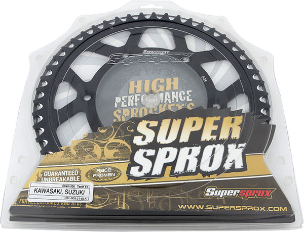 SUPERSPROX 链轮 REAR SPROCKET ALUMINUM 51T-520 BLK SUZ