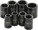 PERFORMANCE TOOL 工具 3/8" SAE Impact Socket Set