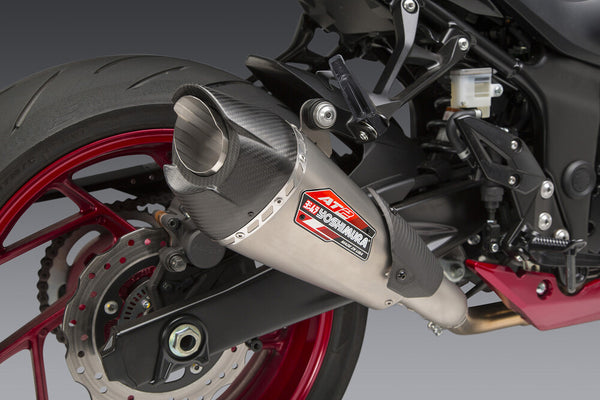 YOSHIMURA 排气管 EXHAUST STREET AT2 SLIP-ON SS-SS-CF WORKS