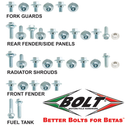 BOLT 车身塑料 FULL PLASTIC FASTENER KIT BETA RR/RR-S/RS/XTRAINER
