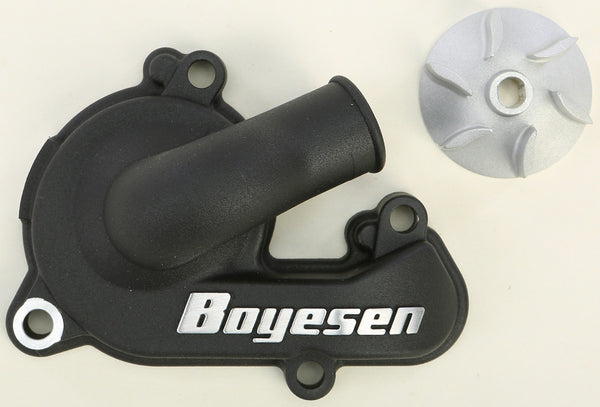 BOYESEN 发动机 WATERPUMP COVER & IMPELLER KIT 黑