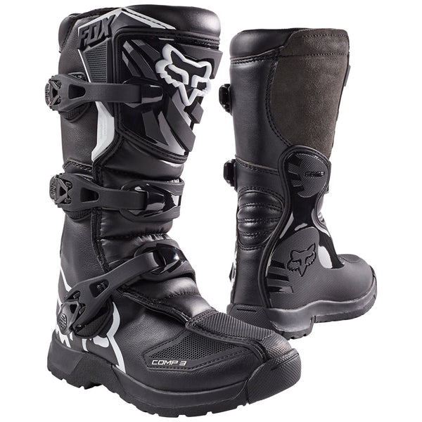 FOX Comp 青少年款 骑行靴 青年款 Comp 3 Boots [黑]