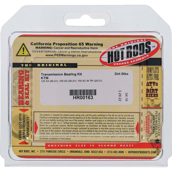Hot Rods 变速箱轴承 Transmission Bearing Kit