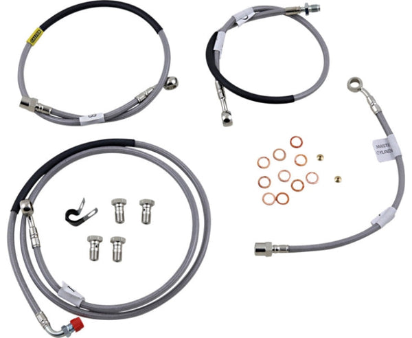 GALFER 刹车 2 LINE FRONT BRAKE LINE KIT