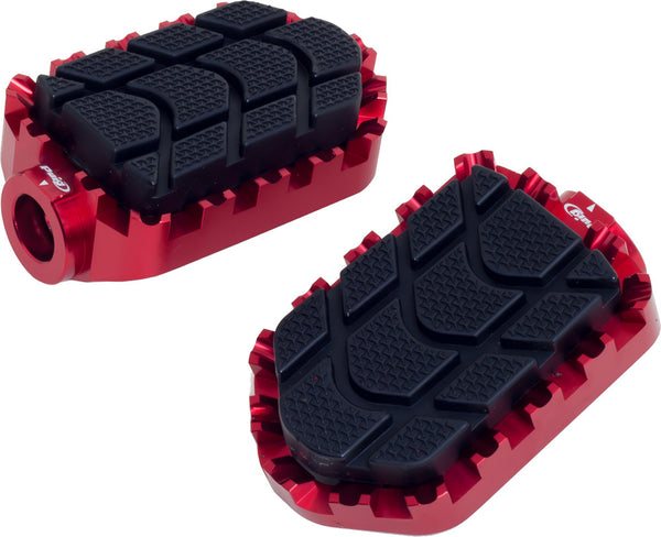 PUIG 脚踏/换挡杆/脚刹 FOOTPEGS ENDURO RED