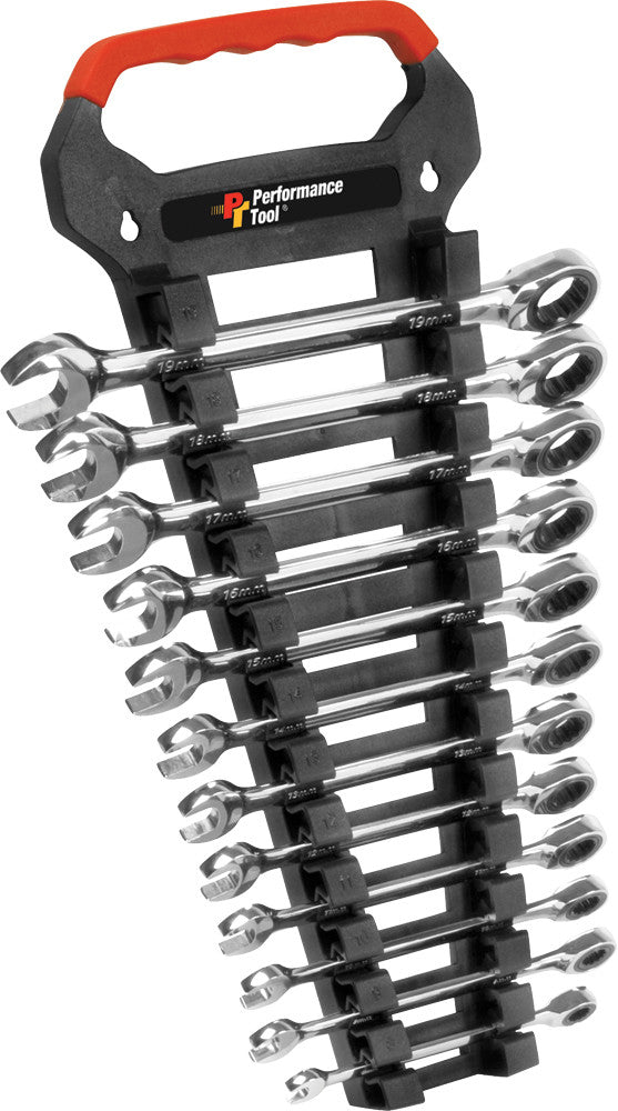 PERFORMANCE TOOL 工具 Metric Ratchet Wrench Set