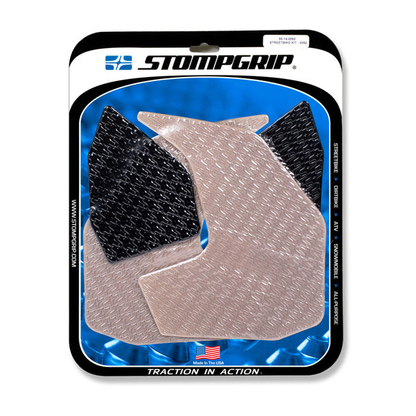 Stompgrip Yamaha Tank Pad Kit Icon Clear