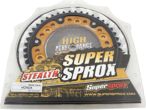 SUPERSPROX 链轮 REAR STEALTH SPROCKET ALU/STL 44T-530 GLD HON