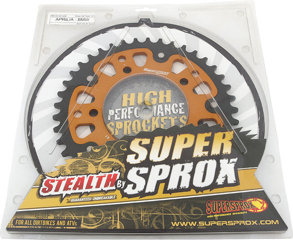 SUPERSPROX 链轮 REAR STEALTH SPROCKET ALU/STL 41T-520 GLD BMW