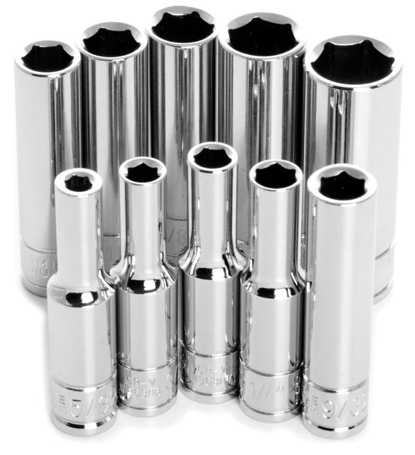 PERFORMANCE TOOL 工具 1/4" SAE Socket Set