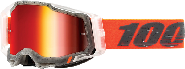 100% 风镜 Racecraft 2 Goggles Red Mirror