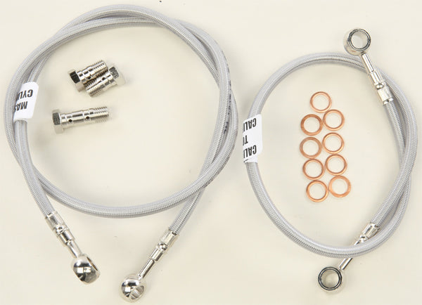 GALFER 刹车 2 LINE FRONT BRAKE LINE KIT