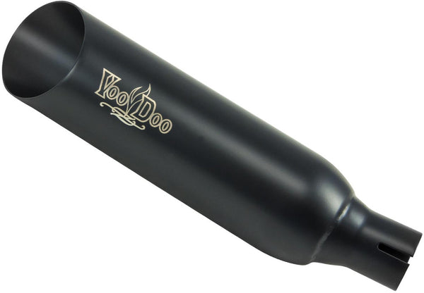 VOODOO 排气管 SHORTY SLIP-ON EXHAUST 黑