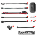 XK GLOW 照明 Chrome LED Accent Light Kit
