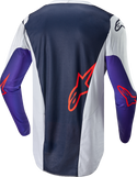 Alpinestars 骑行衣 Racer Hoen Jersey Men's Light Grey/Hot Orange/Black